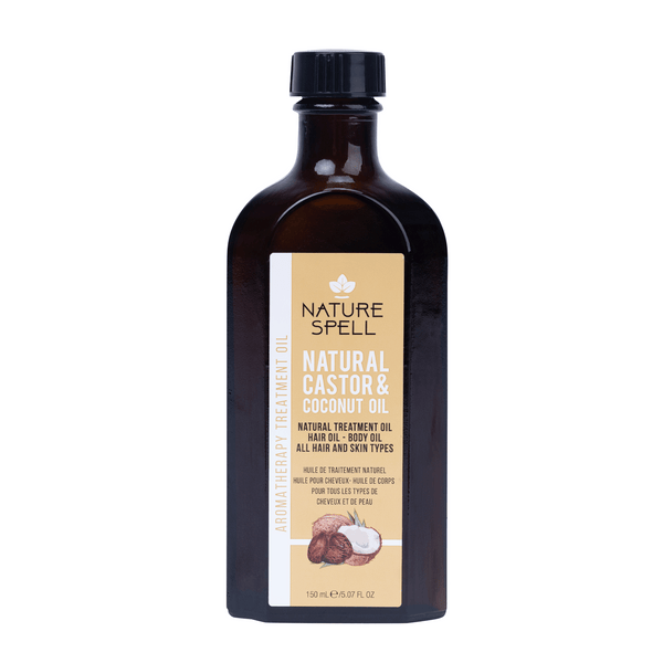 Aceite Corporal-capilar - Rizinus- und Kokosnussöl für Haare und Haut 150 ml - Nature Spell - 1