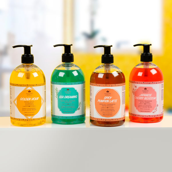 Handseife - Kirschblütenhonig Handwäsche 500 ml - Nature Spell - 2