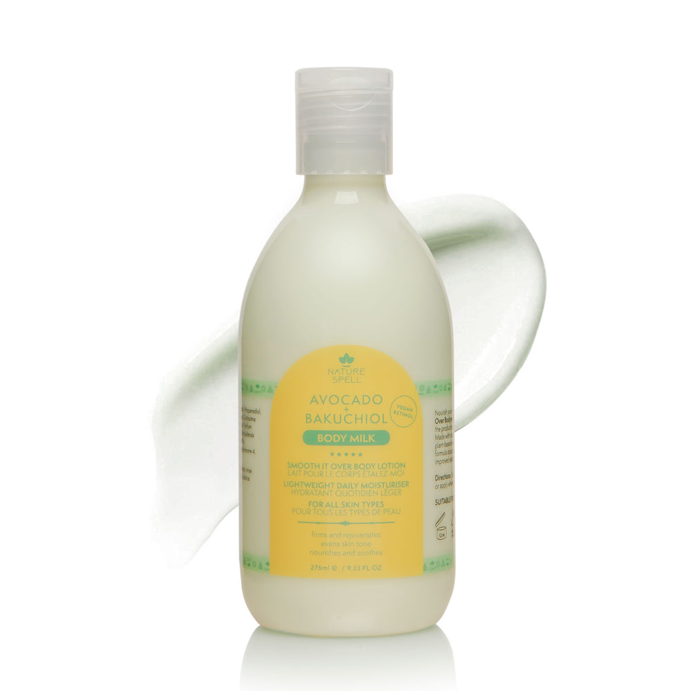 Körpermilch mit Avocado und Bakuchiol 276 ml - Nature Spell - 1