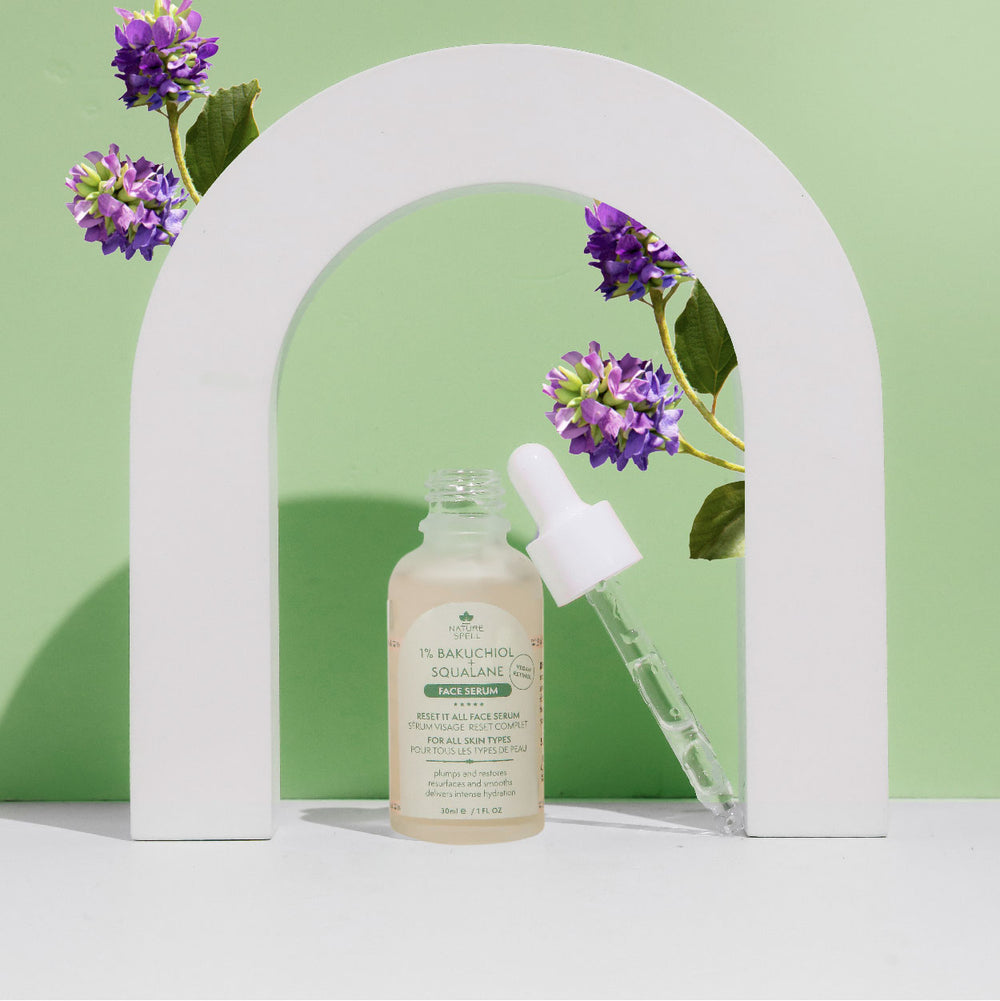 Gesichtsserum mit Bakuchion (veganes Retinol) 30 ml - Nature Spell - 1
