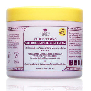 Salzfreie Lockencreme, die Locken definiert - Nature Spell - 1