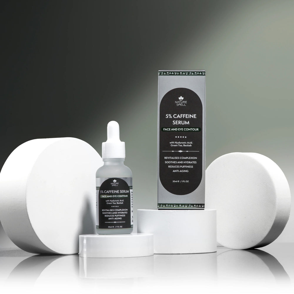 Serum für Gesicht und Augen - 5% Koffein - Nature Spell - 1