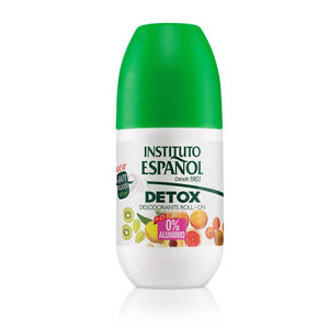 Roll on Deodorant 0% Aluminium 75 ml - Detox - Instituto Español - 1