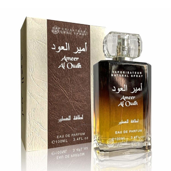 Ameer al Oudh Eau de Parfum 100ml + Parfümiertes Deodorant - Lattafa - 1