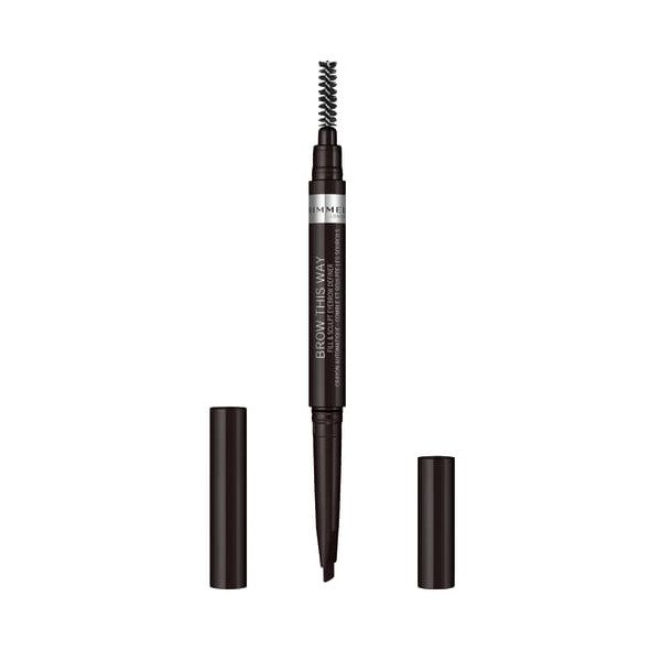 Augenbrauenstyler Brow This Way Fill&sculpt 004-soft Black - Rimmel London - 1