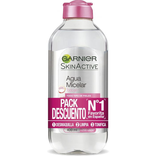 Mizellenwasser in einem - Garnier : 2 x 400 ml - 1
