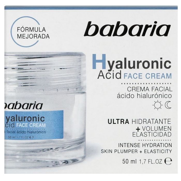 Gesichtscreme mit Hyaluronsäure - Babaria - 1