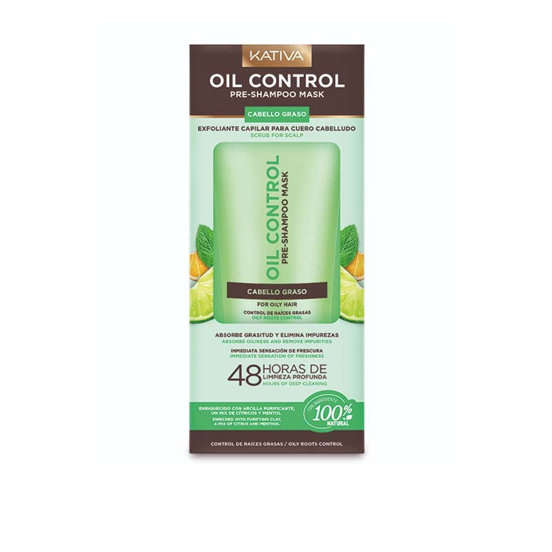 Vorshampoo Oil Control Maske 200ml - Kativa - 1