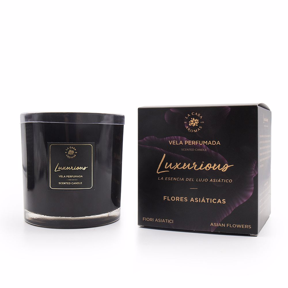 Luxuriöse Duftkerze #asiatische Blumen 650 gr - La Casa de los Aromas - 1