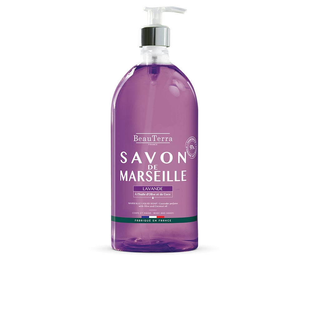 Marseille Seife Lavendel 1000ml - Beauterra - 1