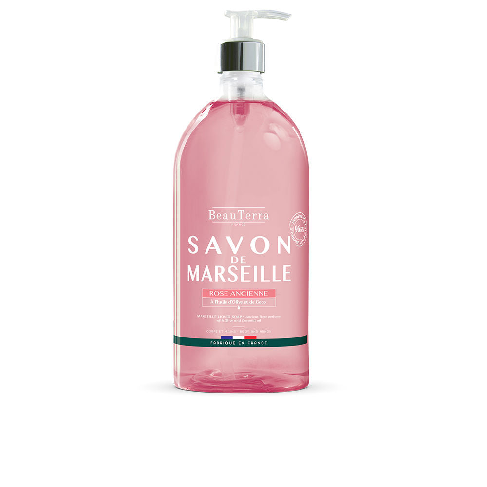 Marseille Seife Alter Rosenduft 1000 ml - Beauterra - 1