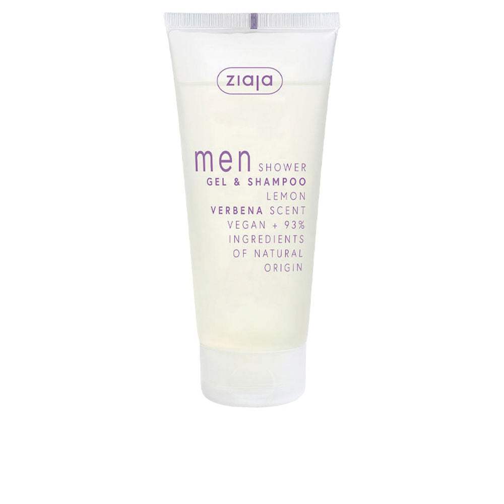 Herren Duschgel und Shampoo Zitronenverbene 200 ml - Ziaja - 1