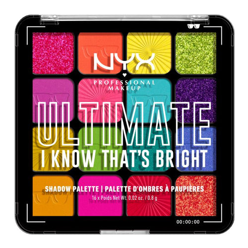 Ultimate Shadow Palette Lidschatten-Paletten - Nyx : I know that&amp;#039;s bright - 1