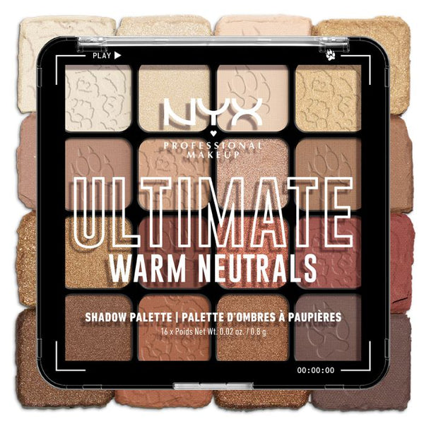 Ultimate Shadow Palette Lidschatten-Paletten - Nyx : Warm Neutrals - 1