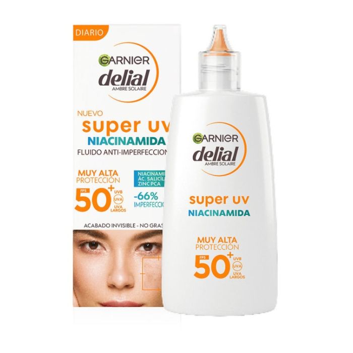 Delial Super Uv Niacinamida Anti-Unreinheiten Spf50 + 40 ml - Garnier - 1