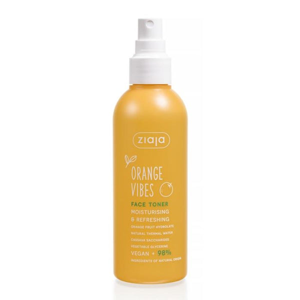 Kokosnuss & Orange Vibes Feuchtigkeitsspendendes und erfrischendes Gesichtswasser 190 ml - Ziaja - 1