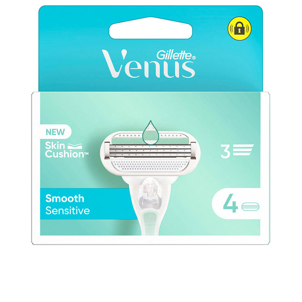 Venus Smooth Sensitiv Ladegerät 4 Ersatzpatronen - Gillette - 1
