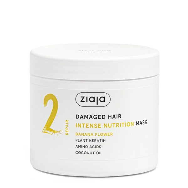 Pflanzenessenz Haar Maske mit nährender Bananenblume 350 ml - Ziaja - 1
