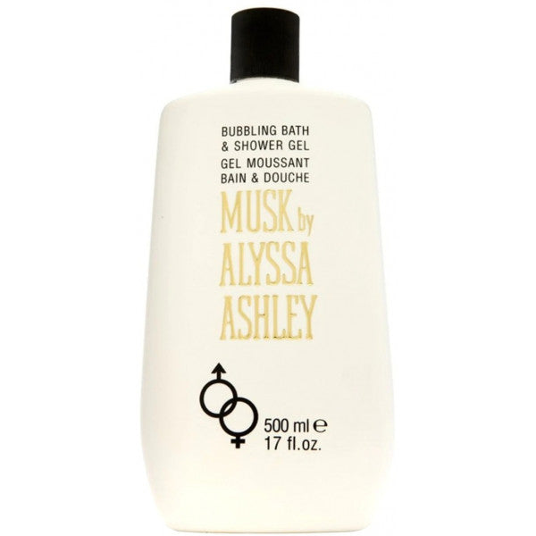Moschus Sprudelndes Bade- &amp; Duschgel 500 ml - Alyssa Ashley - 1