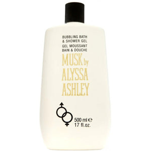 Moschus Sprudelndes Bade- &amp; Duschgel 500 ml - Alyssa Ashley - 1