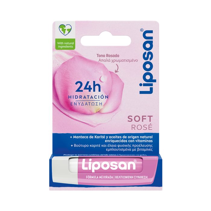 Soft Rose Lippenbalsam - Liposan - 1