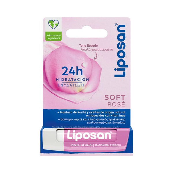Soft Rose Lippenbalsam - Liposan - 1