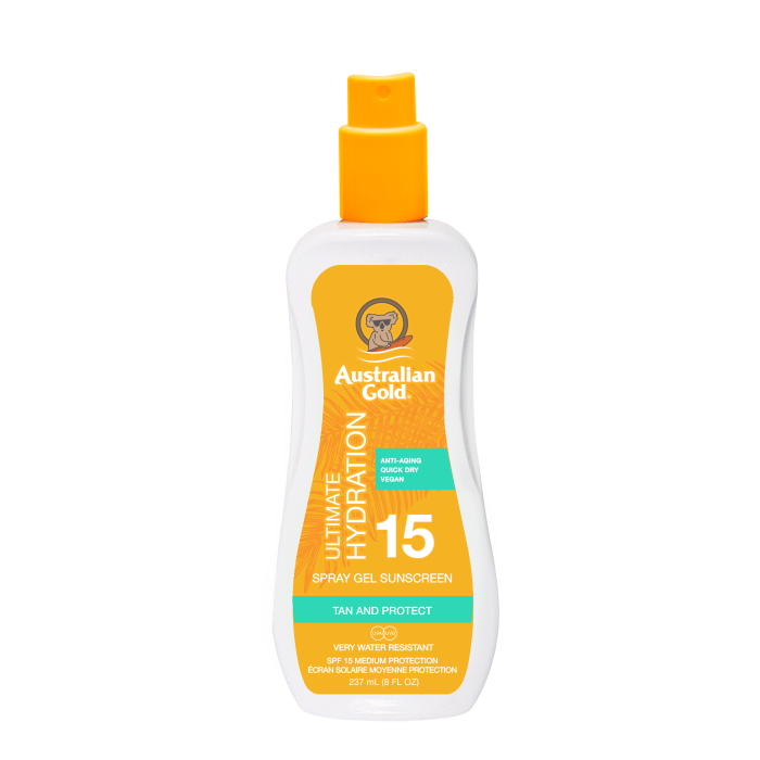 Spritzschutz Solar SPF15 - Australian Gold - 1