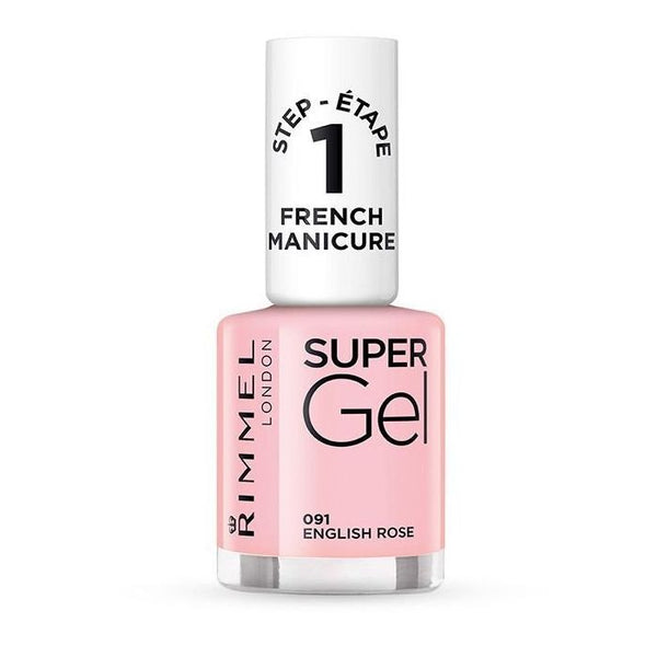 Französische Maniküre Super Gel 091-Englische Rose - Rimmel London - 1