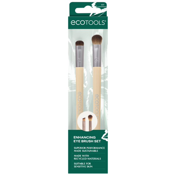 Augenverstärkendes Duo-Set – Doppelseitiges Augenpinsel-Duo - Ecotools - 1