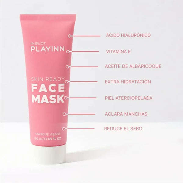 Feuchtigkeitsspendende Gesichtsmaske - Skin Ready - Inglot - 3