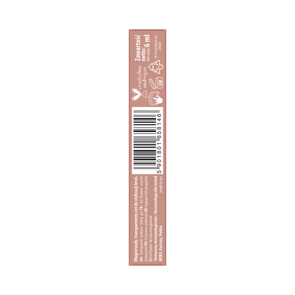 Gel fijador cejas - Transparente - 8 ml - Nam - 1