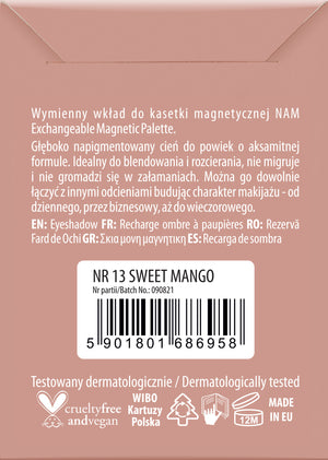 Eyeshadow - Matte - Sombra individual - Nam : nr 13 - 2