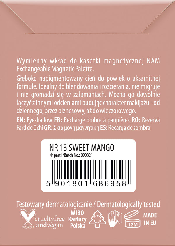 Eyeshadow - Matte - Sombra individual - Nam : nr 13 - 2