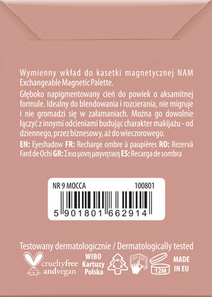 Eyeshadow - Matte - Sombra individual - Nam : nr 9 - 2