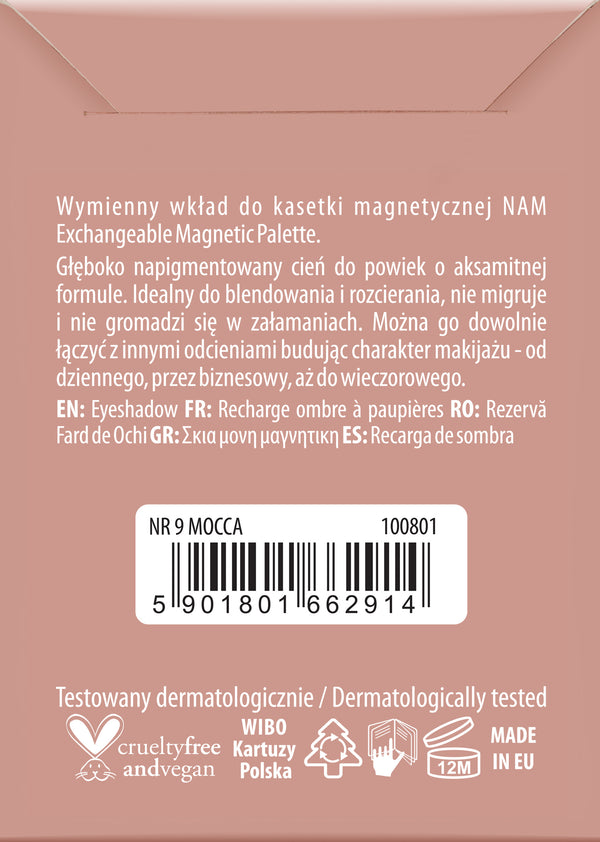 Eyeshadow - Matte - Sombra individual - Nam : nr 9 - 2