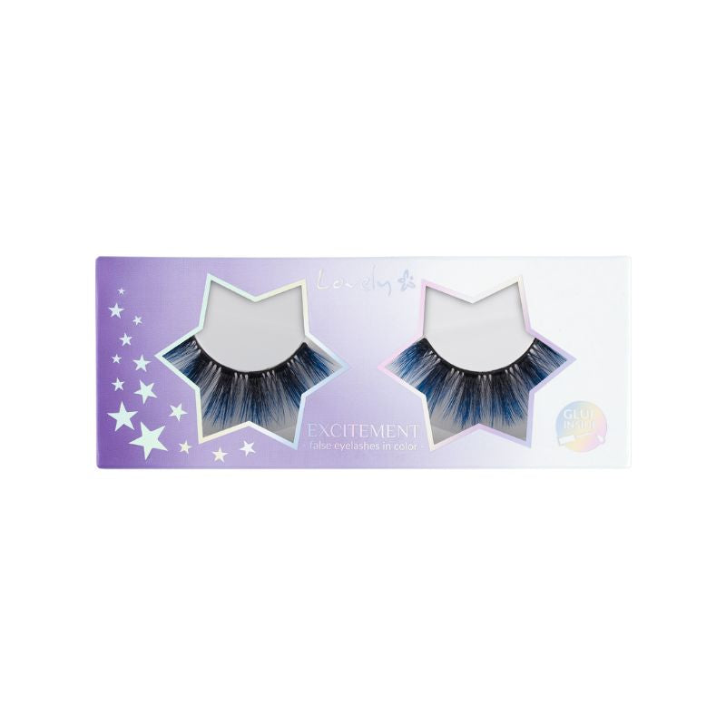 Künstliche Wimpern in Farbe - Aufregung - Lovely - 1