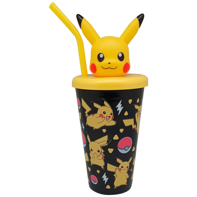 3D Pikachu Pokemon 500ml Bierglas Topper - Kids Licensing - 1