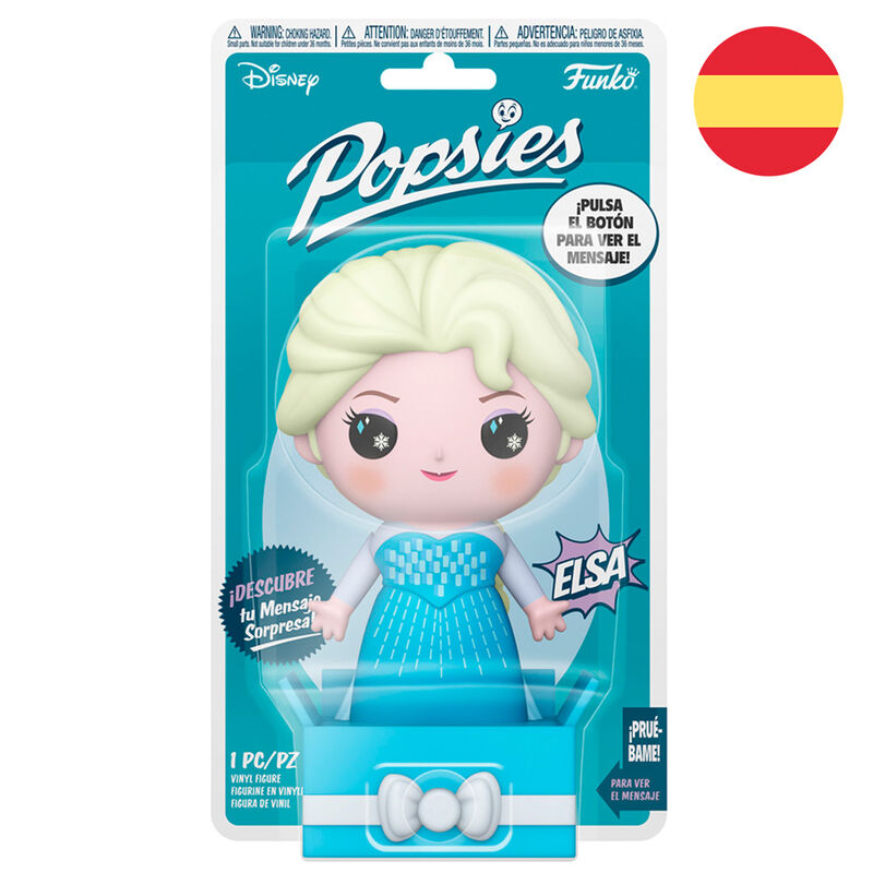 Figura Popsies Disney Frozen Elsa Spanisch - Funko - 1