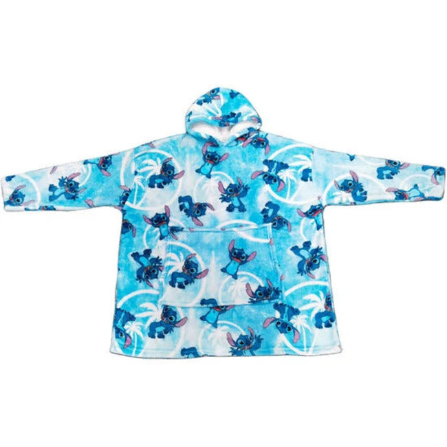 Übergroßer Sweatshirt-Mantel Stitch Disney Koralle für Erwachsene - Disney - 1