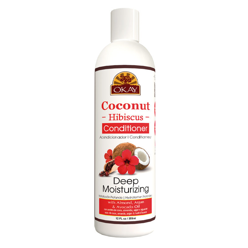 Kokosnuss- und Hibiskus-Conditioner 12.oz / 355ml - Okay - 1