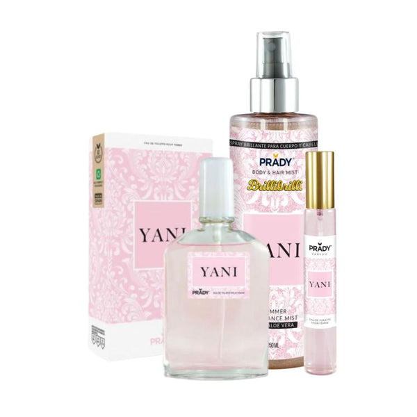 Yani-Paket (90ml Parfüm + 33ml Parfüm + Body Splash) - Prady - 1