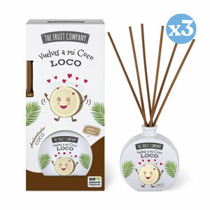 Pack 3x - Raumerfrischer Mikado 40 ml - Kokosnuss - The Fruit Company - The Fruit Company - 1