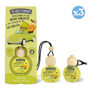 Pack 3x - Autolufterfrischer 6,5 ml - Melone - The Fruit Company - The Fruit Company - 1