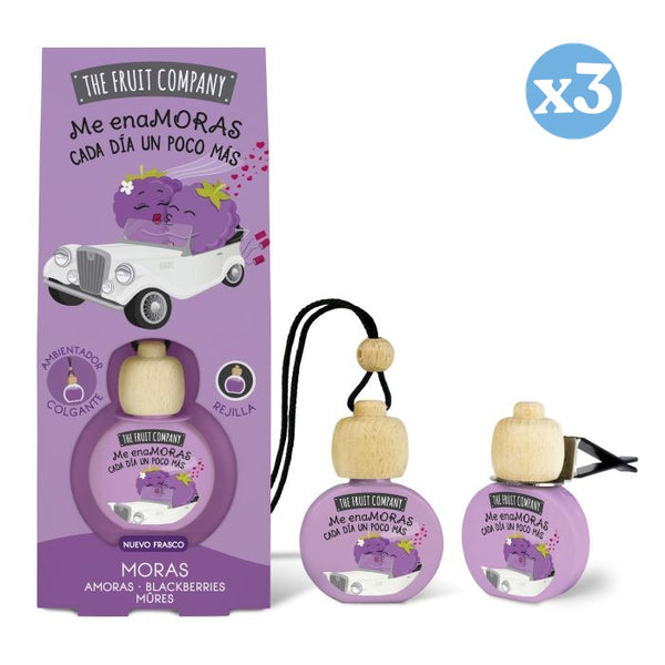 3er Pack - Autolufterfrischer 6,5 ml - Brombeeren - The Fruit Company - The Fruit Company - 1