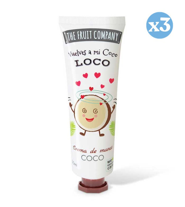 3er-Pack - KOKOSNUSZ-TFC-HANDCREME - The Fruit Company - 1