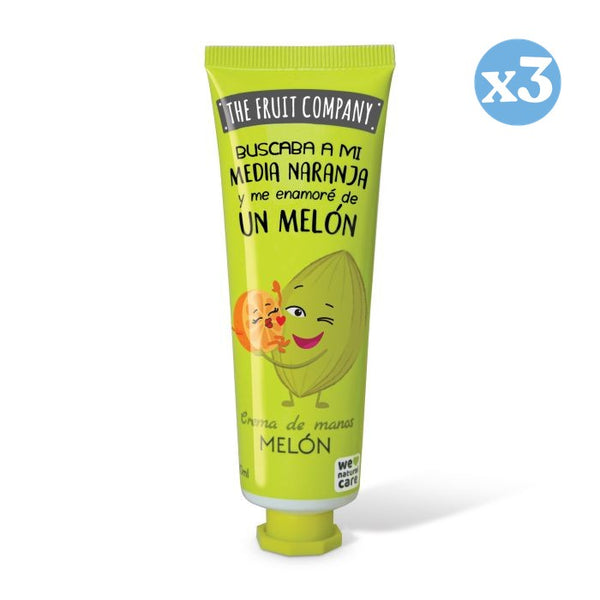 3er Pack - Handcreme 50 ml - Melone - The Fruit Company - The Fruit Company - 1