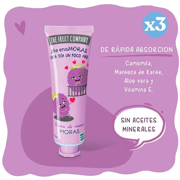 Pack 3x - BROMBEER HANDCREME TFC - The Fruit Company - 2