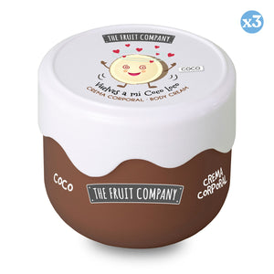 Pack 3x - Körperlotion - Kokosnuss - The Fruit Company - The Fruit Company - 1