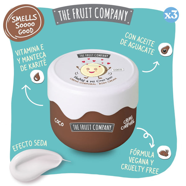Pack 3x - Körperlotion - Kokosnuss - The Fruit Company - The Fruit Company - 2
