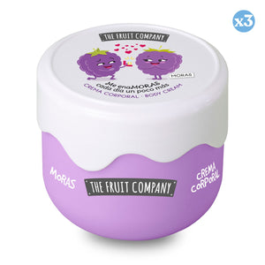 Pack 3x - KÖRPERCREME HEIDELBEEREN 185 ML - The Fruit Company - 1